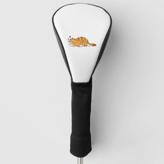 Cat sleep golf head cover