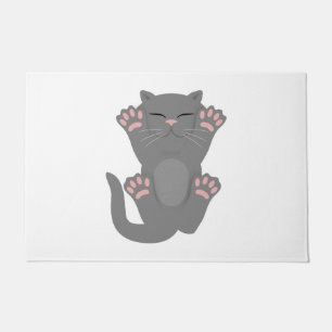 Cat Sleeping Doormat