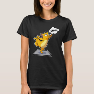 Cat Sloth Yoga Poses Sports Gymnastics Ohm Heartbe T-Shirt