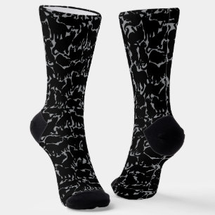 Cat Socks Cool Cat Art Socks Customize