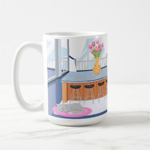 Cat Solitude is a Luxury Coffee Mug