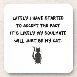 Cat Soulmate Coaster