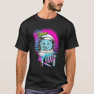 Cat Space Kitty Cat Astronaut Kitty Cute Kitten T-Shirt