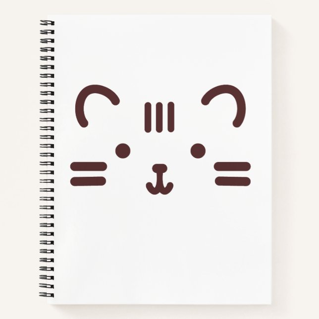 Cat Spiral Notebook (Front)