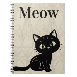 Cat Spiral Notebook