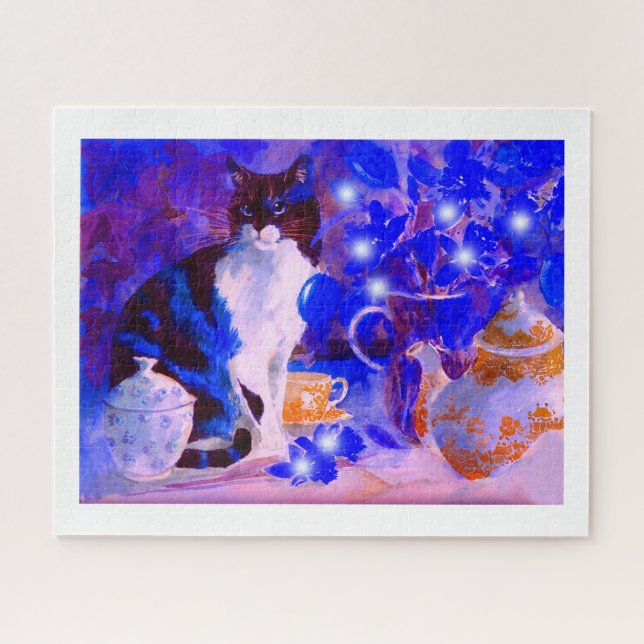 Cat spirits in art jigsaw puzzle (Horizontal)