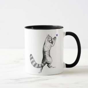 Cat Springing Mug