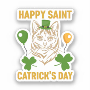 Cat St. Patrick's Day for Cat Lover