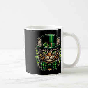 Cat St Patricks Day Men Women Kids Happy St Catric Coffee Mug