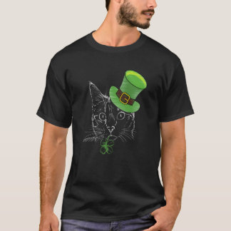 Cat St Patricks Day T-Shirt