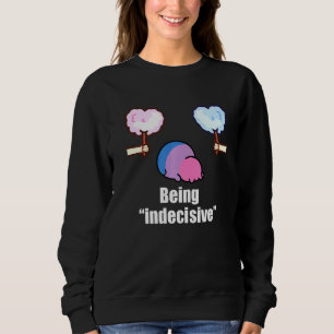 Cat Stack Bisexual Pride Cute Bi Flag Lgbt Animal Sweatshirt