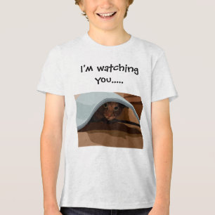 Cat stalker T-Shirt Tri-Blend Shirt