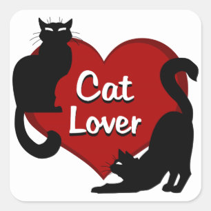 Cat Stickers Fun Cat Lover Stickers & Gifts