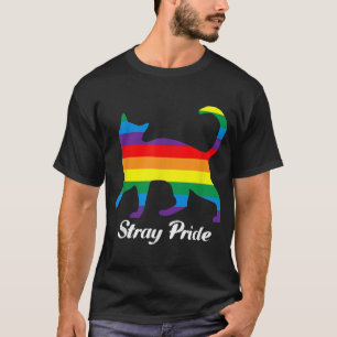 Cat Stray Pride LGBT T-Shirt