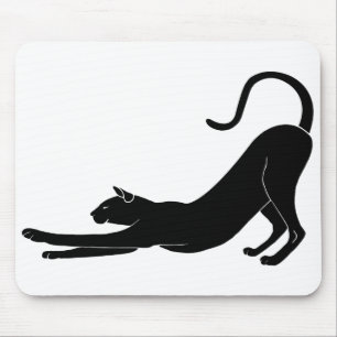 Cat Stretching Mouse Mat