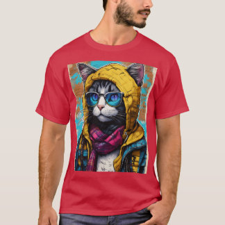 Cat Student T-Shirt