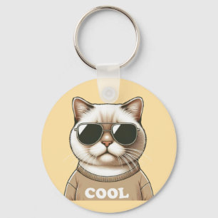Cat style key ring