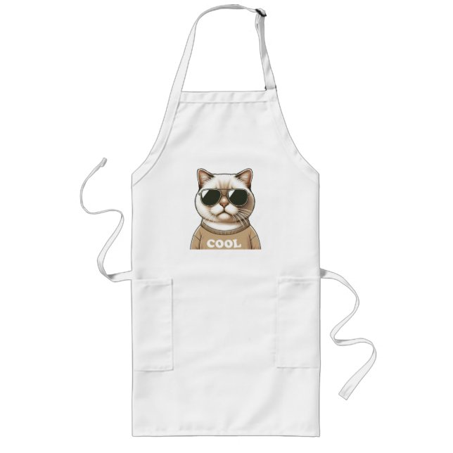 Cat style long apron (Front)