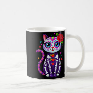 Cat Sugar Skull Cute Cat For Cat Lover Cat-m Coffee Mug