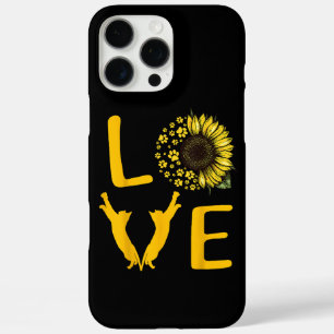 Cat Sunflower Gifts For Cat Lovers, Cat Mum iPhone 16 Pro Max Case