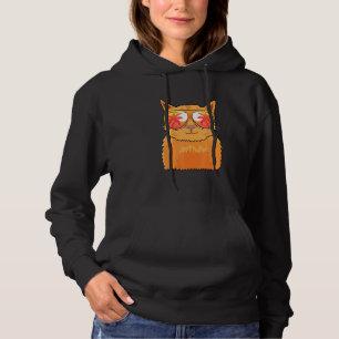Cat Sunglasses Beach Summer Pool Party Kitten Cat Hoodie