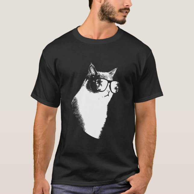 Cat sunglasses kitten cat love cat owner 2 T-Shirt (Front)