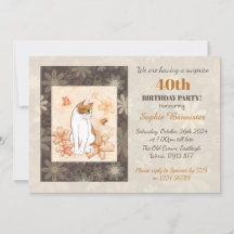 Cat Surprise 40th Birthday Party