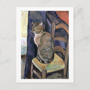 Cat, Suzanne Valadon Postcard