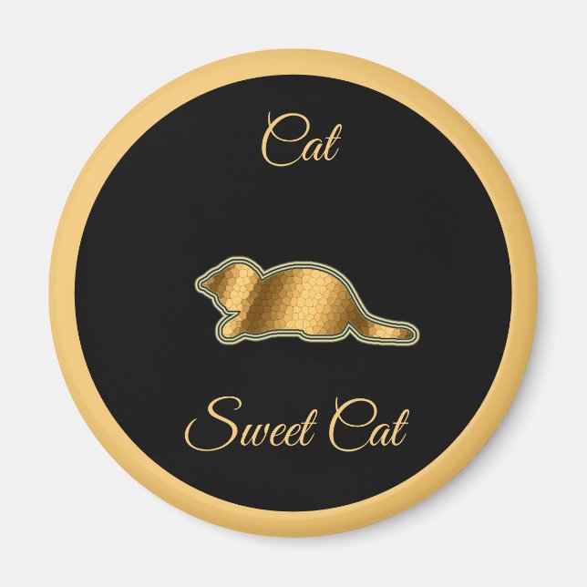 Cat Sweet Cat Magnet (Front)