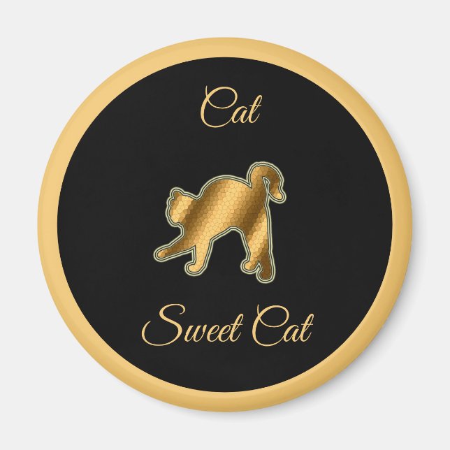 Cat Sweet Cat Magnet (Front)