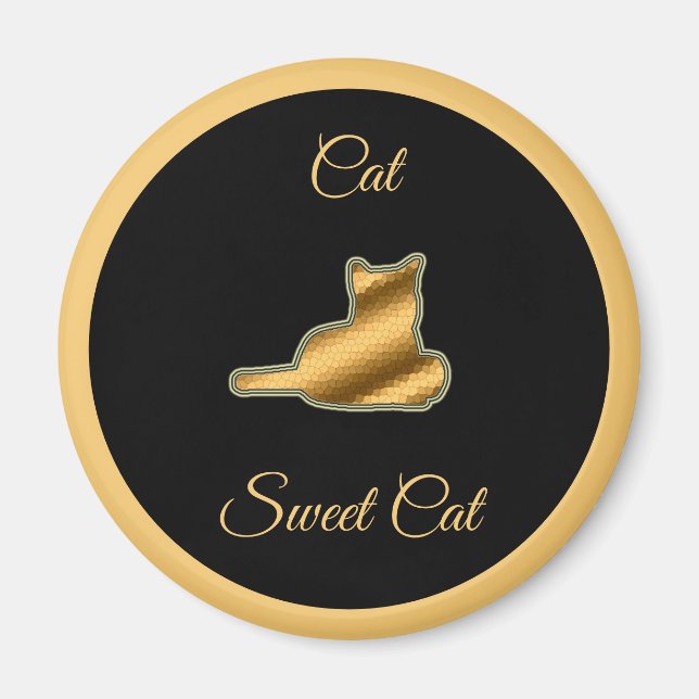 Cat Sweet Cat Magnet (Front)