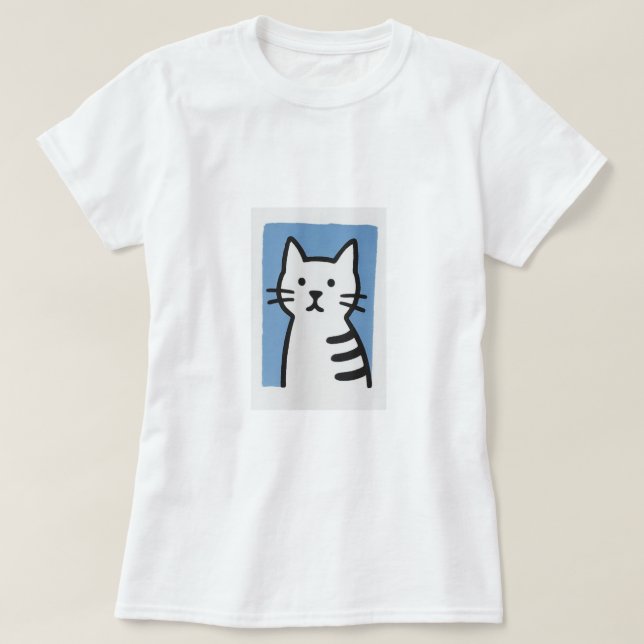 Cat T-shirt  (Design Front)