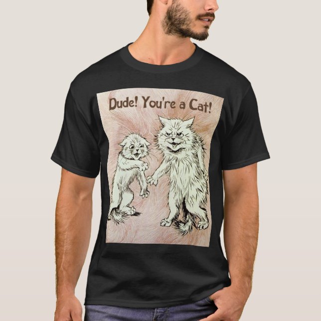 cat,  T-Shirt (Front)