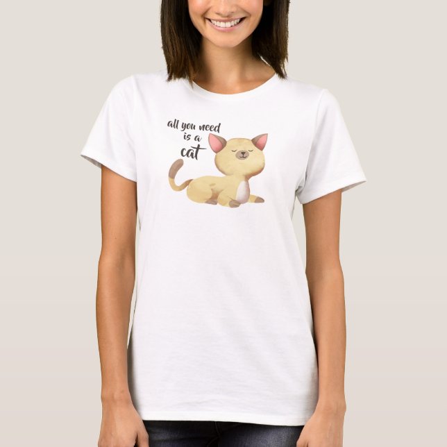 Cat T-Shirt (Front)
