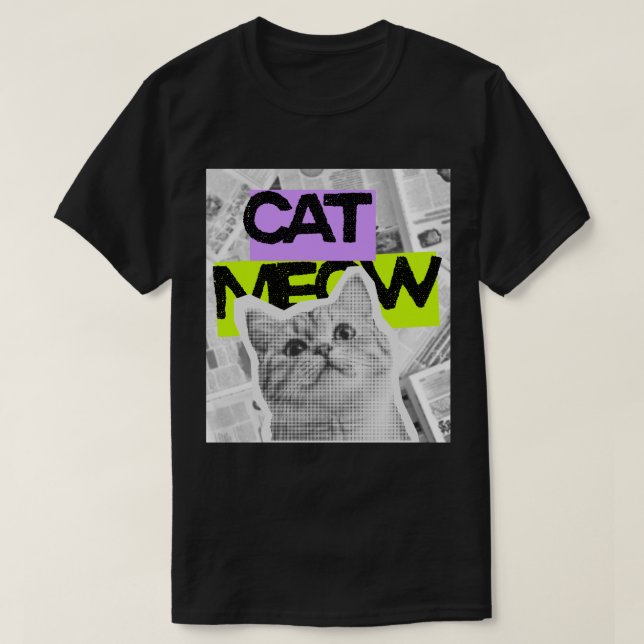 Cat T-Shirt (Design Front)