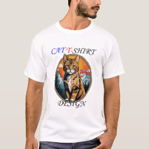 Cat T-shirt Design