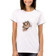 Cat t shirt for women 
