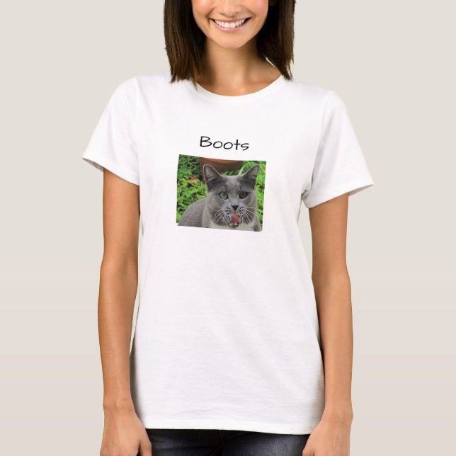 Cat t-shirt personalised (Front)