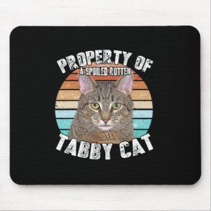 Cat Tab Funny Cat Lover Gifts For Men Mouse Mat