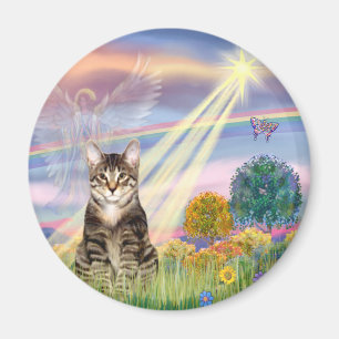 Cat (Tabby) - Cloud Angel Magnet