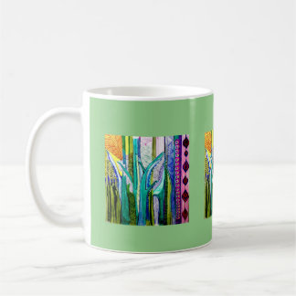 Cat tails coffee mug