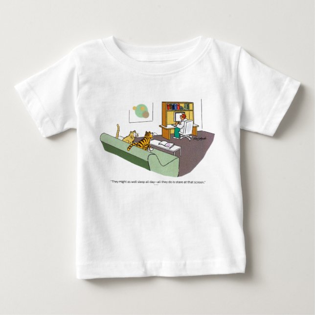 Cat Talk Baby T-Shirt (Front)