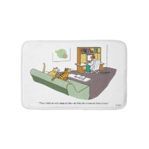 Cat Talk Bath Mat