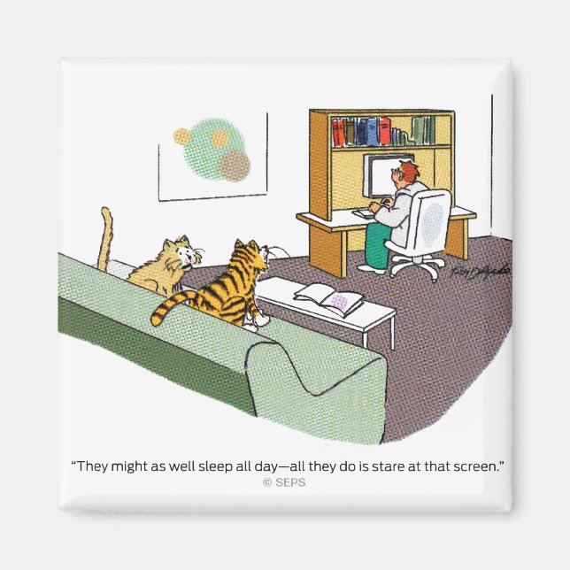 Cat Talk Magnet (Front)