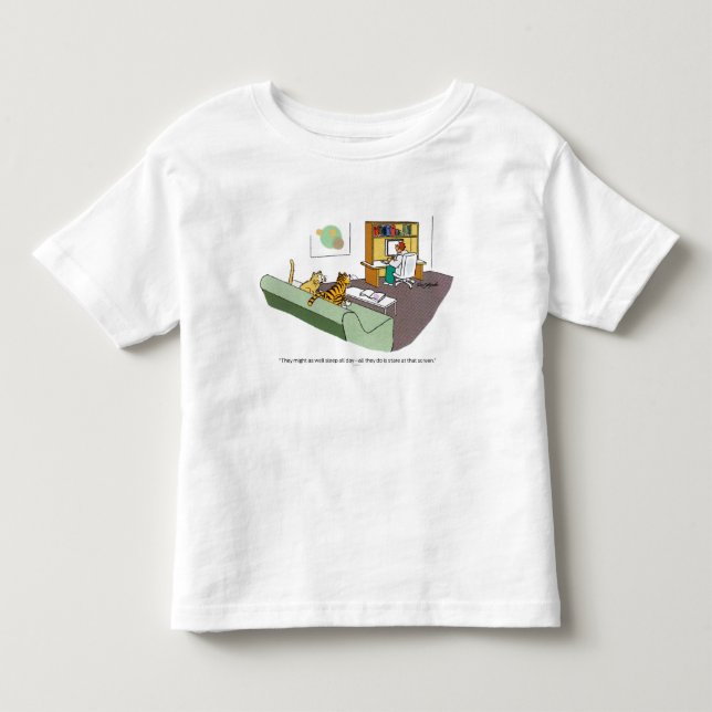 Cat Talk Toddler T-Shirt (Front)