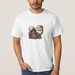 Cat Tattoo Design – Edgy Men's T-Shirt with Cool C
