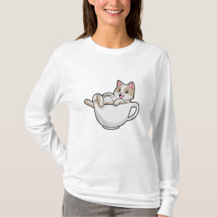 Cat Tea cup T-Shirt