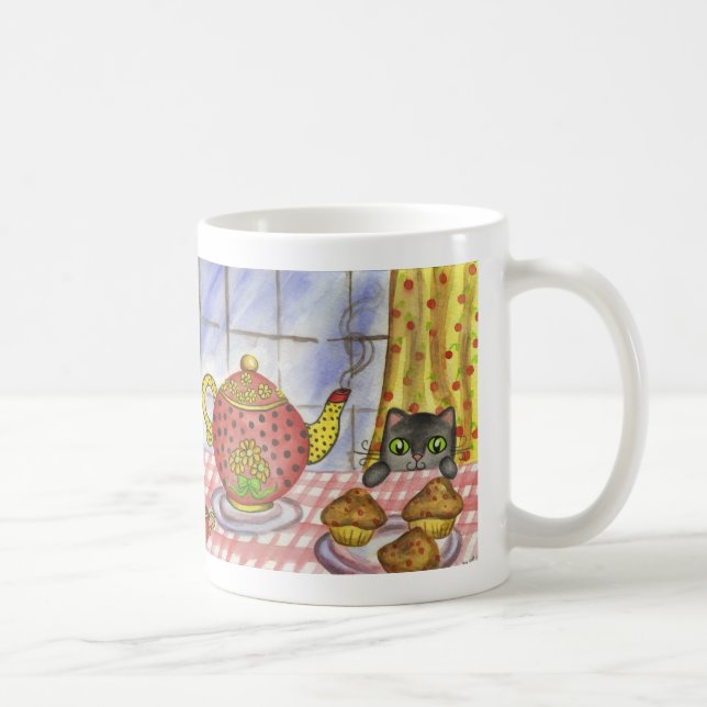 Cat Teapot Mug (Right)