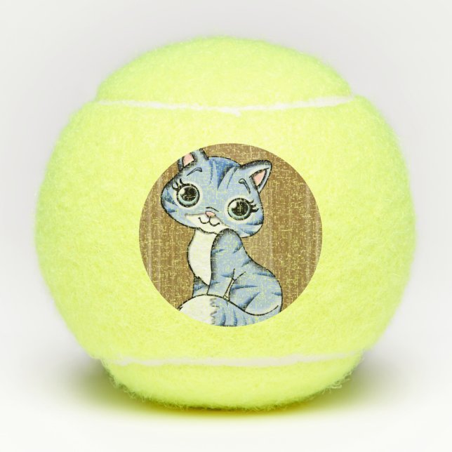 Cat Tennis Ball (Front)