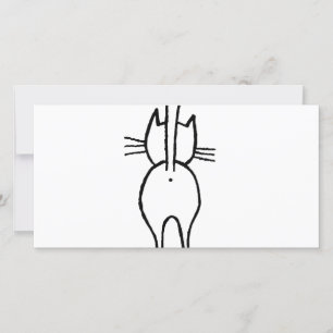 cat thank you card